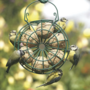 Metal fat ball ring for 6 fat balls - for garden birds