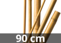 10 B&acirc;tons de bambou/supports pour plantes 0.9 m