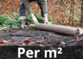 Pro m&sup2; Wolltuch f&uuml;r den Garten - alternatives Anti-Wurzel-Tuch - Aus Schafwolle
