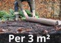 3 m&sup2; Woldoek voor de tuin - alternatief anti-worteldoek - Van schapenwol