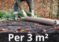 3 m&sup2; Wolltuch f&uuml;r den Garten - alternatives Anti-Wurzel-Tuch - Aus Schafwolle