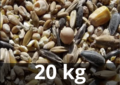 Organic feed/grain mixture for chickens (poultry &amp; birds) - 20 kg