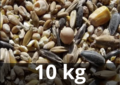 Organic feed/grain mixture for chickens (poultry &amp; birds) - 10 kg