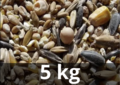 Biologisch voer/granenmengsel voor kippen (pluimvee &amp; vogels) - 5 kg - Bio-ron