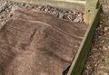  Jute beschermingsmat 50x150cm donkerbruin