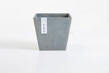 Ecopots Rotterdam square 20 cm blue grey - plants/flower pot_