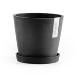 Ecopots Amsterdam 20 cm dunkelgrau - Pflanzen-/Blumentopf_