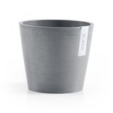 Ecopots Amsterdam 20 cm bleu gris - plantes/pot de fleurs_