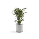 Ecopots Amsterdam 60 cm white grey - plant/flower pot_