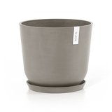 Ecopots Oslo 35 cm taupe - Pflanzer/Blumentopf_