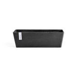 Ecopots Bruges 55 cm gris foncé - bac à fleurs/plantes_