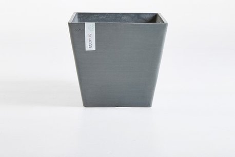 Ecopots Rotterdam quadratisch 40 cm grau - Pflanze/Blumentopf Ecopots Rotterdam quadratisch 40 cm grau - Pflanze/Blumentopf