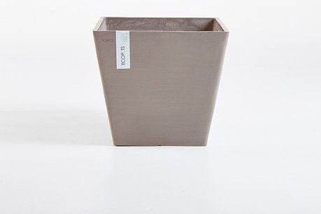 Ecopots Rotterdam Quadrat 50 cm taupe - Pflanzen/Blumentopf Ecopots Rotterdam Quadrat 50 cm taupe - Pflanzen/Blumentopf