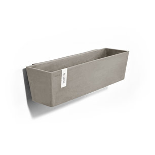 Ecopots Manhattan 55 cm taupe - Hangend- bloemen/plantenbak Ecopots Manhattan 55 cm taupe - Hangend- bloemen/plantenbak