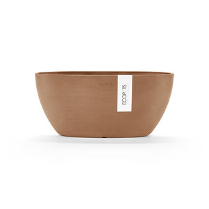 Ecopots Sofia ovaal 30 cm terracotta - planten/bloembak-pot Ecopots Sofia ovaal 30 cm terracotta - planten/bloembak-pot