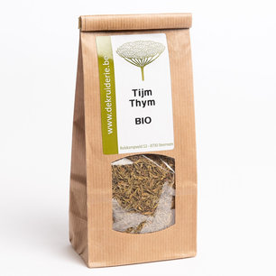 Biologische gedroogde kruiden - Tijm - 50 gr Biologische gedroogde kruiden - Tijm - 50 gr