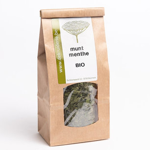 Biologische gedroogde kruiden - Munt - 20 gr Biologische gedroogde kruiden - Munt - 20 gr