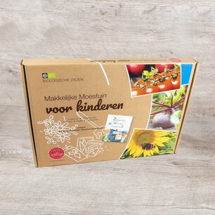 Biologische zadenpakket makkelijke moestuin voor kinderen Biologische zadenpakket makkelijke moestuin voor kinderen
