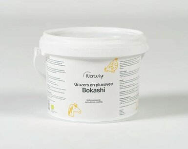 Krachtvoer voor kippen - Bokashi - 1 KG Krachtvoer voor kippen - Bokashi - 1 KG
