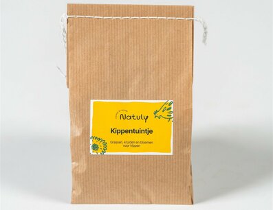 Biologische kippentuin - zadenmix 100 gram Biologische kippentuin - zadenmix 100 gram