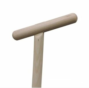 Lange steel 150 cm met T-greep - ergonomisch