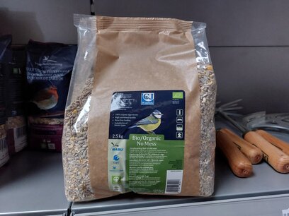 Biologisch puur vogelvoer (no mess) 2.5 kg - voor tuinvogels