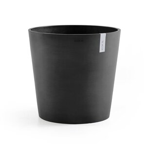 Ecopots Amsterdam 70 cm donker grijs - planten/bloembak-pot